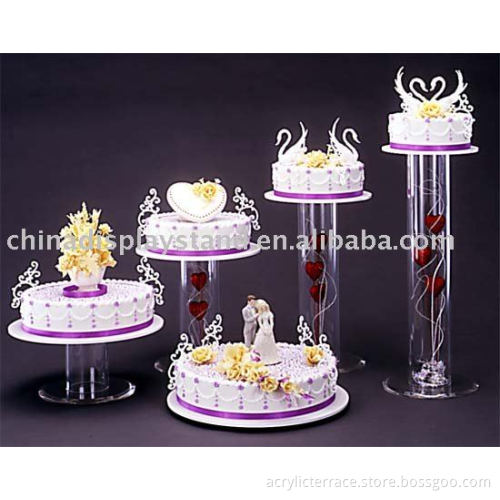 Acrylic Wedding cup cakes stand